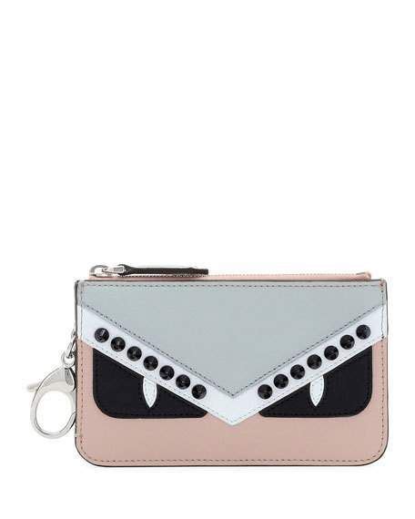 fendi monster leather key pouch|Fendi official website.